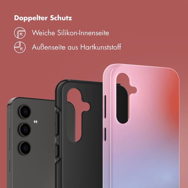 Selencia Vivid Back Cover Samsung Galaxy S24 FE - Gradient Soft Blush