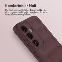 imoshion EasyGrip Back Cover für das Samsung Galaxy S24 Plus - Aubergine 