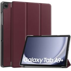 imoshion Trifold Klapphülle für das Samsung Galaxy Tab A9 Plus - Bordeaux