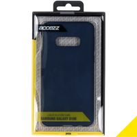 Accezz Liquid Silikoncase Blau für das Samsung Galaxy S10e