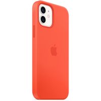 Apple Silikon-Case MagSafe für das iPhone 12 (Pro) - Electric Orange