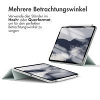 imoshion Magnetic Klapphülle Apple iPad Air 11 Zoll (2025) M3 / (2024) M2 / Air 5 (2022) / Air 4 (2020) - Hellgrün