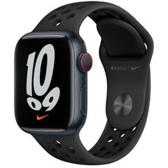 Apple Nike Sport Armband für das  Apple Watch Series 1 t/m 9 / SE (38/40/41 mm) | Series 10 / 11 (42 mm) - Anthracite / Black