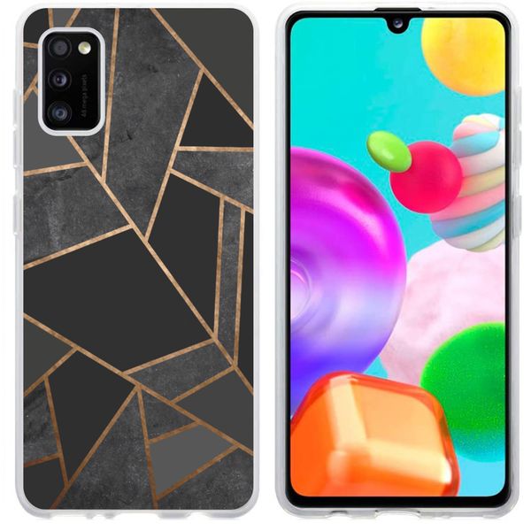 imoshion Design Hülle für das Samsung Galaxy A41 - Black Graphic