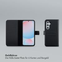 Selencia Olyn Abnehmbare Bookcase mit MagSafe Samsung Galaxy S24 FE - Schwarz