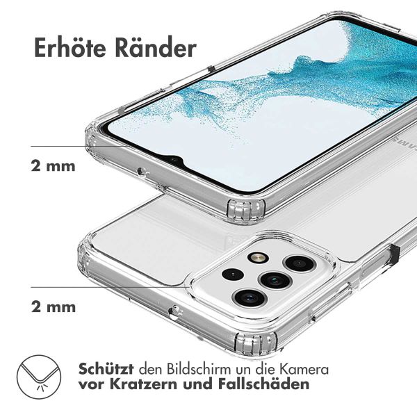 Accezz Xtreme Impact Backcover für das Samsung Galaxy A23 (5G) - Transparent