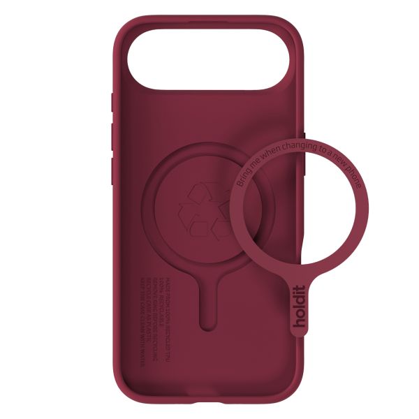 Holdit Soft MagSafe Case Apple iPhone Air - Red Velvet
