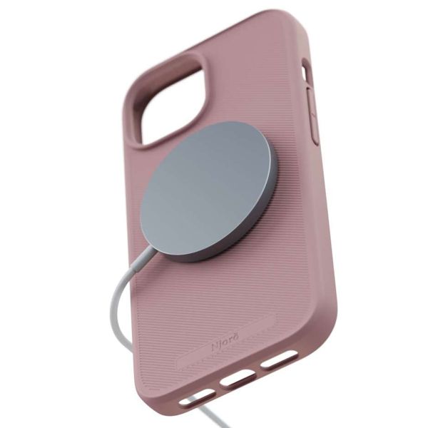 Njorð Collections Slim Case MagSafe für das iPhone 15 - Pink Blush