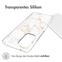 imoshion Design Hülle für das Samsung Galaxy A53 - White Marble