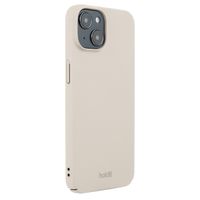 Holdit Slim Case für das iPhone 15 - Light Beige