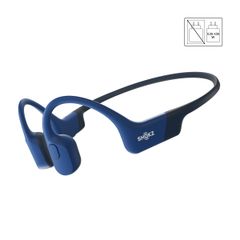 Shokz OpenRun - Standardmodell - Open-Ear kabellose Kopfhörer - Bone conduction - Blau