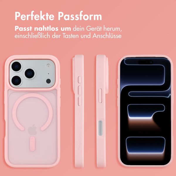 imoshion Color Guard Back Cover mit MagSafe Apple iPhone 17 Pro - Hellrosa