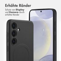 imoshion Color Back Cover mit MagSafe Samsung Galaxy S24 Plus - Schwarz