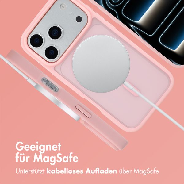 imoshion Color Guard Back Cover mit MagSafe Apple iPhone 17 Pro Max - Hellrosa