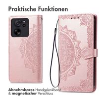 imoshion Mandala Klapphülle für das Xiaomi 13T / 13T Pro - Rose Gold