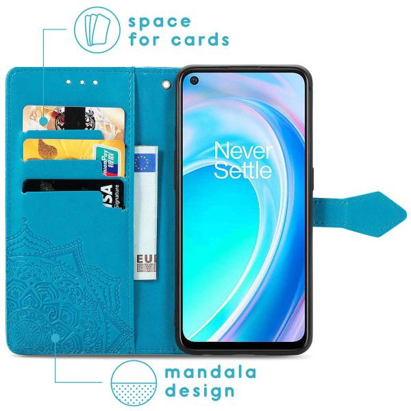 imoshion Mandala Klapphülle OnePlus Nord CE 2 Lite 5G - Türkis