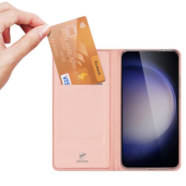 Dux Ducis Slim TPU Klapphülle für das Samsung Galaxy S24 Plus - Rose Gold