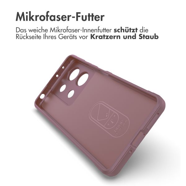 imoshion EasyGrip Back Cover für das Xiaomi Redmi Note 13 (5G) - Violett