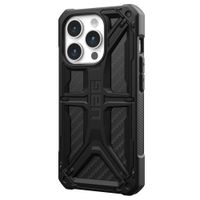UAG Monarch Backcover für das Apple iPhone 15 Pro - Carbon Fiber
