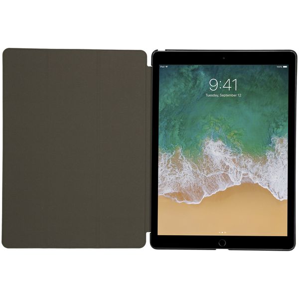 imoshion Trifold Klapphülle Apple iPad Pro 12.9 (2017) / Pro 12.9 (2015) - Dunkelgrün