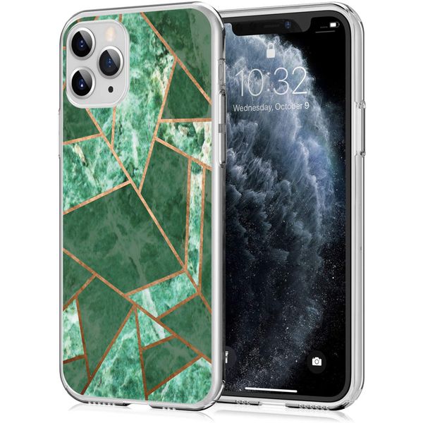 imoshion Design Hülle für das iPhone 11 Pro - Grafik-Kupfer / Grün