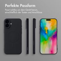 imoshion Color Back Cover mit MagSafe für das Apple iPhone 16 - Schwarz