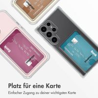 imoshion Soft Case Back Cover mit Kartenfach Samsung Galaxy S24 Ultra - Transparent