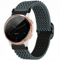 imoshion Elastisches Nylonarmband -   Universelle 18 mm Anschluss - Hellgrau