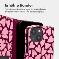 imoshion Design Klapphülle Apple iPhone 14 - Hearty Blush