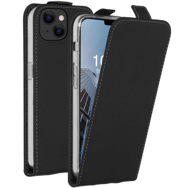 Accezz Flip Case für das iPhone 13 Mini - Schwarz