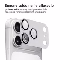 imoshion Kameraprotektor aus Glas 2er-Pack für das Apple Apple iPhone 17 Pro Max - Silver