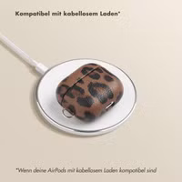 Selencia Sabi Case Apple AirPods 3 - Leopardenmuster - Mocha Brown