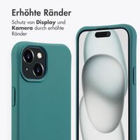 imoshion Color Backcover mit abtrennbarem Band MagSafe für das iPhone 15 - Dark Green