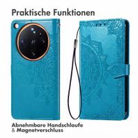 imoshion Mandala Klapphülle Oppo Find X9 Ultra - Türkis