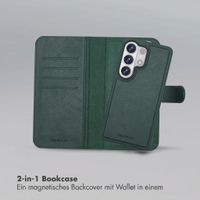 Selencia Olyn Abnehmbare Bookcase mit MagSafe Samsung Galaxy S26 Ultra - Grün