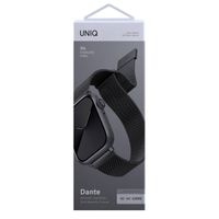 Uniq Dante Mesh-Stahlarmband für das  Apple Watch Series 1 t/m 11 / SE / Ultra (44/45/46/49 mm) - Graphite