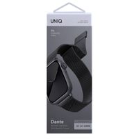 Uniq Dante Mesh-Stahlarmband für die Apple Watch Series 1 bis 10 / SE / Ultra (2) (44/45/46/49 mm) - Graphit