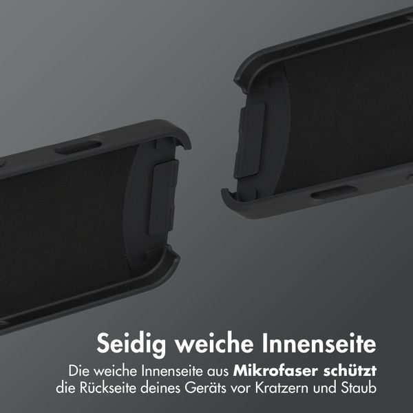 imoshion Color Backcover mit abnehmbarem Handykette und MagSafe Apple iPhone 17 - Schwarz