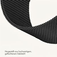 imoshion Mailändische Magnetarmband -   Universelle 18 mm Anschluss - Schwarz