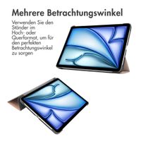 imoshion Trifold Klapphülle für das iPad Air 13 Zoll (2025) M3 / (2024) M2 - Rose Gold