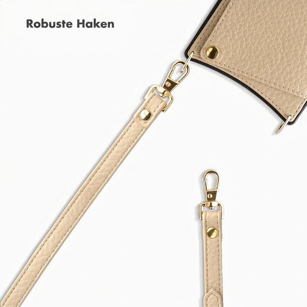 Selencia Crossbody-Handykette - Beige