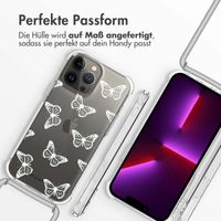 imoshion Design Hülle mit Band für das iPhone 13 Pro Max - Butterfly