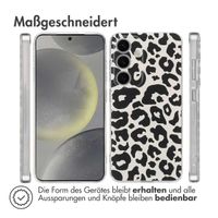 imoshion Design Hülle Samsung Galaxy S25 - Leopard Transparent