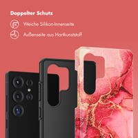 Selencia Vivid Back Cover Samsung Galaxy S25 Ultra - Rosy Marble