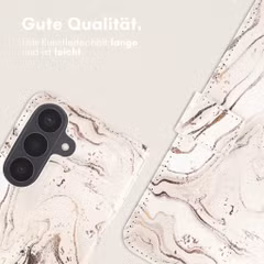 imoshion Design Klapphülle Samsung Galaxy S26 - Sandy Marble