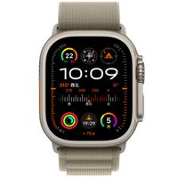 WiWu Alpine-Nylonarmband für die Apple Watch Series 1 bis 10 / SE / Ultra (2) (44/45/46/49 mm) - Olivgrün