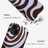 Selencia Vivid Back Cover Apple iPhone 13 - Dream Swirl Chocolate