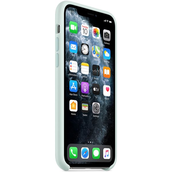 Apple Silikon-Case für das Apple iPhone 11 Pro - Seafoam