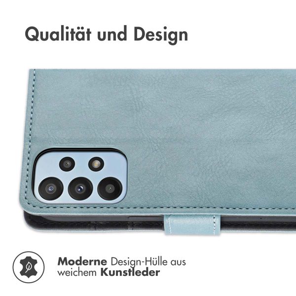 imoshion Luxuriöse Klapphülle Samsung Galaxy A23 (5G) - Hellblau