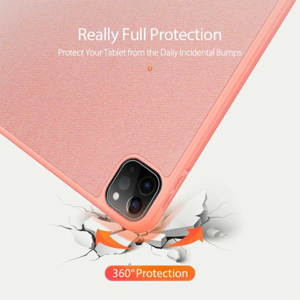 Dux Ducis Domo Klapphülle Apple iPad Pro 11 (2020) / iPad Pro 11 (2022) / Pro 11 (2021) - Rosa